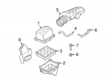 Complete Air Cleaner (Takeoff)